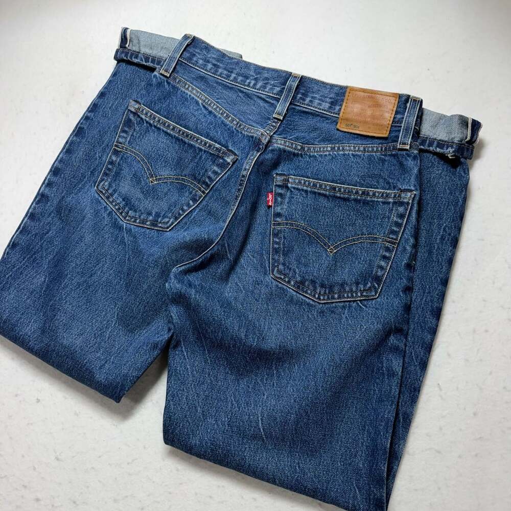 Levi's 501 '90s Straight Fit Selvedge Denim